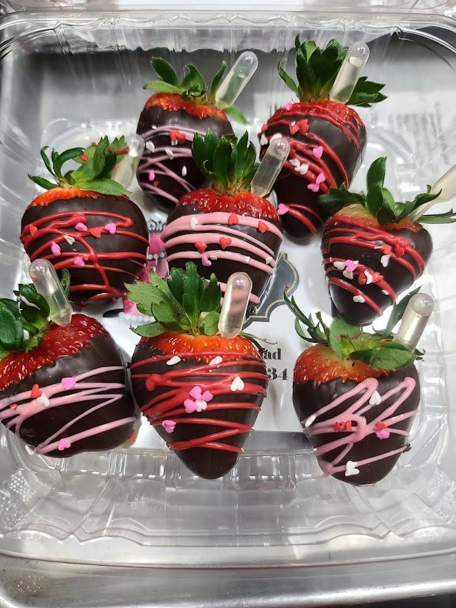 Infused strawberries cheap